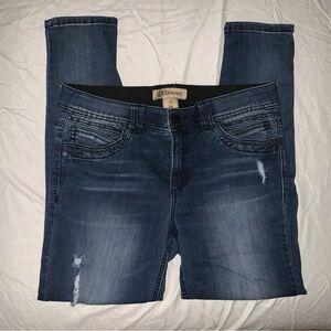 Stretchy skinny jeans with “Ab Technology”
